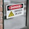 Signmission Oxygen In Use Danger Sign, Vinyl Decal, 10in W x 7in L, 2PK OS-2PACK-DS-D-710-L-2463 - alternate 2